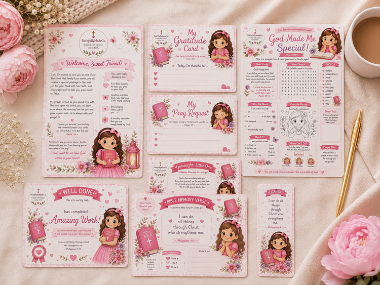 Girls Bible Study Kit