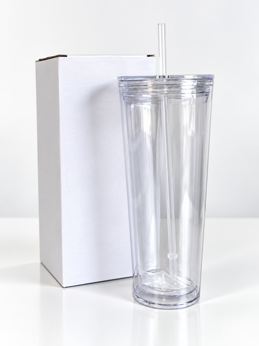 24oz Acrylic Stadium Tumbler Snowglobe
