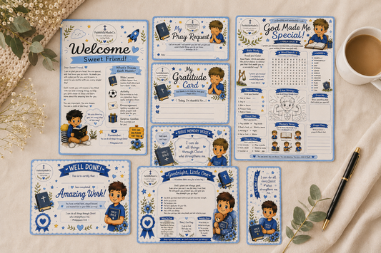 Boys Bible Study Kit